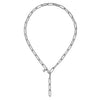 silver necklace
