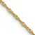 18" Leslie's 14K Yellow Gold 1mm Singapore Chain.