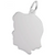 Sterling Silver Large Girls Head Charm.