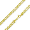 Stellari Sterling 18K Yellow Plated Anchor Necklace 24"