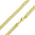 Stellari Sterling 18K Yellow Plated Anchor Necklace 24"