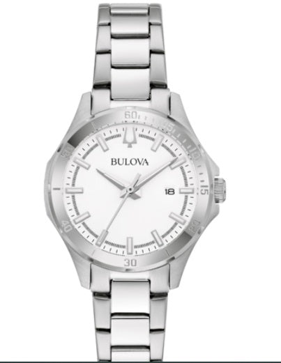 Stainless White Dial Women's Watch JBUL81