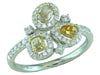 14K T/T .46CTW FANCY COLOR DIA