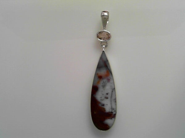 STERLING MORGANITE RED JASPER