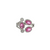 14kt White Gold 1.92ctw Pink Sapphire .67ctw Diamond Ring