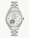 Ladies Sutton Automatic Stainless Mother of Pearl & Diamond Dial
