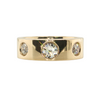 14kt Yellow Gold .70ctw Flush Prong Set Diamond Band