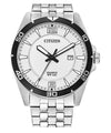 Citizen Quartz Movement with Stainless Bezel and Date BI5051-51A.