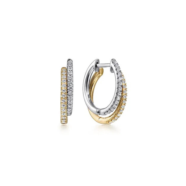 14K T/T .28CTW G-H SI+ 15MM HO