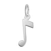 STERLING MUSIC NOTE CHARM