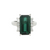 Estate Platinum 5.98ct Tourmaline .34ctw Diamond Ring