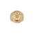 Estate 18kt Yellow Gold Amulet Ruby Ring