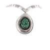 Estate Sterling Sliver Collar Turquoise Necklace DK Lister Artist
