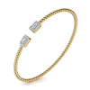 BUJUKAN 14K YG BAG .20CTW G-H.