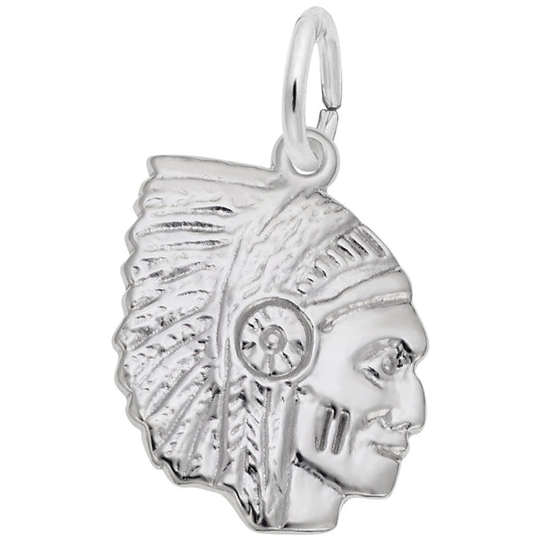 STERLING NATIVE AMERICAN CHARM