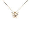 14KY BUTTERFLY NECKLACE