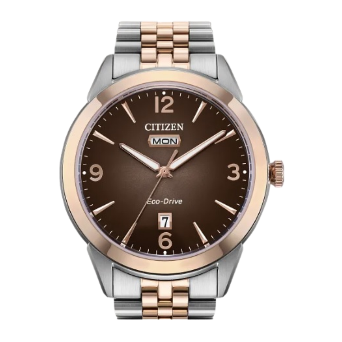 Citizen Eco Drive Rolan Two Tone Men's Watch AW0156-57X.