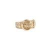 Estate 10kt Yellow Gold Vinatge Buckle Ring