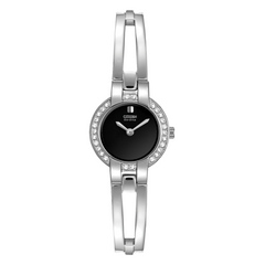 Citizen Eco-Drive Paradex Black Dial Swarovski Crystal Accented Watch EW9990-54E