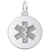 Sterling Silver Medical Charm
