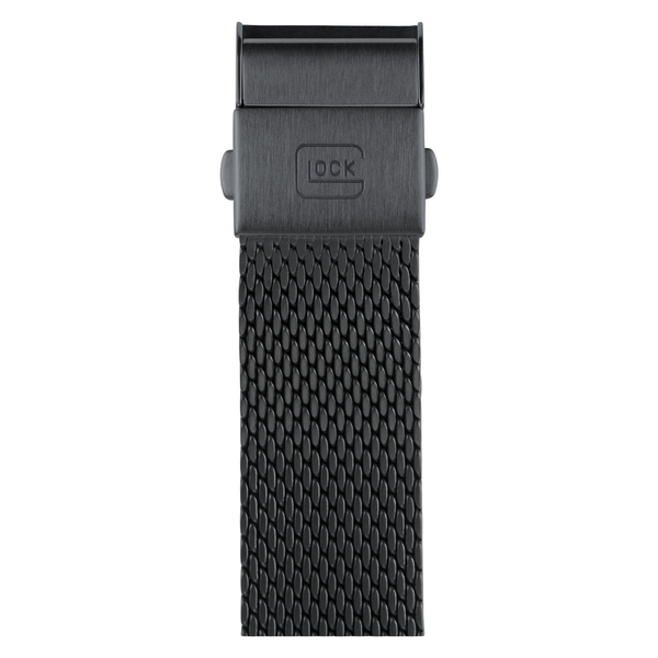 GLOCK Stainless Steel Black Mesh Band 22 - GW6, GW15, GW23