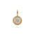 Bujukan 14K Yellow Gold Medallion with Mother of Pearl & Diamond