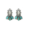 S/S 3 TURQ SOUTHWESTERN EARRINGS