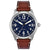 ECO DRIVE GARRISON BROWN LEATH.