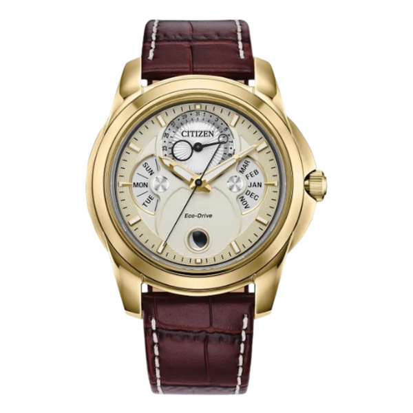 Citizen Eco Drive Calendrier Moonphase Watch BU0082-06P