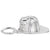 Sterling Silver Firefighter Hat Charm