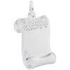 Sterling Silver Diploma Charm.
