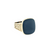 Estate 14kt Yellow Gold Blue Sardonyx Ring