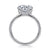 "Lorenzo" 14K White Gold Engagement Ring