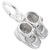 Sterling Stilver Baby Booties Charm