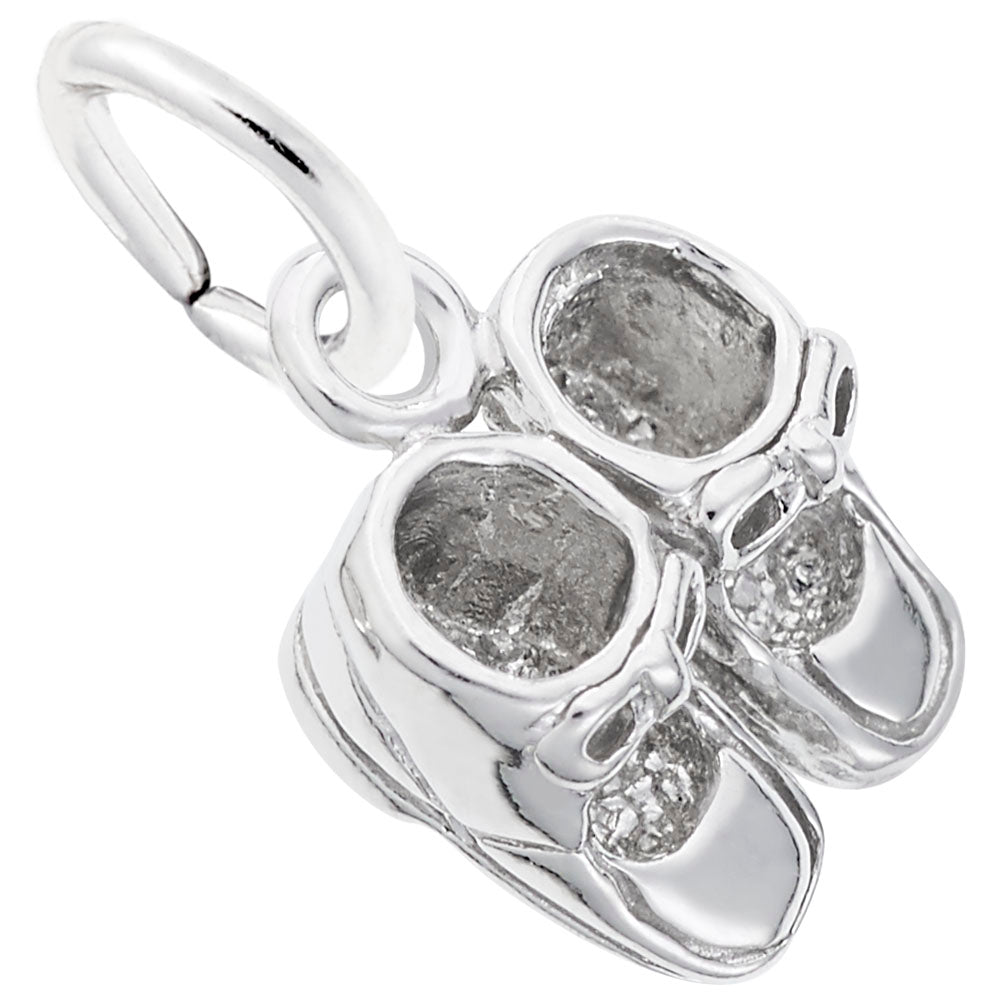 Sterling Stilver Baby Booties Charm.