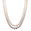 Estate Akoya Double Strand 14kt 19in 5.5-5.6mm