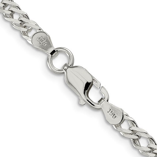 STERLING 4.25MM DIA CUT FLAT D