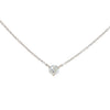 14KW 0.33CT DIA SOLITAIRE NECK