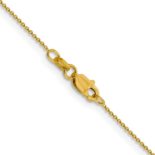 LESLIES 14K YG .8MM CABLE CHAI