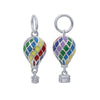 Sterling Silver Petite Fancy Link Hot Air Balloon Bracelet