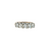 Estate 14kt Yellow Gold 1.2ctw 5 Diamond Band H SI1-SI2