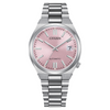 Citizen Tsuyosa Stainless Automatic Watch Pink Dial NJ0200-50Z