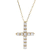 14K Gold Seed Pearl Necklace Adjustable Chain