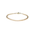 14K YG 1CTW DIA BUTTERCUP TENNIS BRACELET 7"
