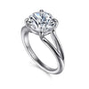 14K White Gold Annie Split Shank Mounting for 3CT S2086892