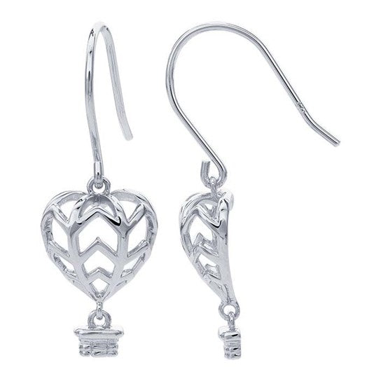 STERLING HEART SHAPED HOT AIR
