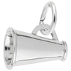 Sterling Silver Megaphone Charm