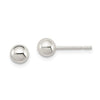 STERLING 5MM BALL POSTS