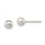 STERLING 5MM BALL POSTS
