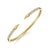 DEMURE 14K YG .48CTW G-H SI+ S